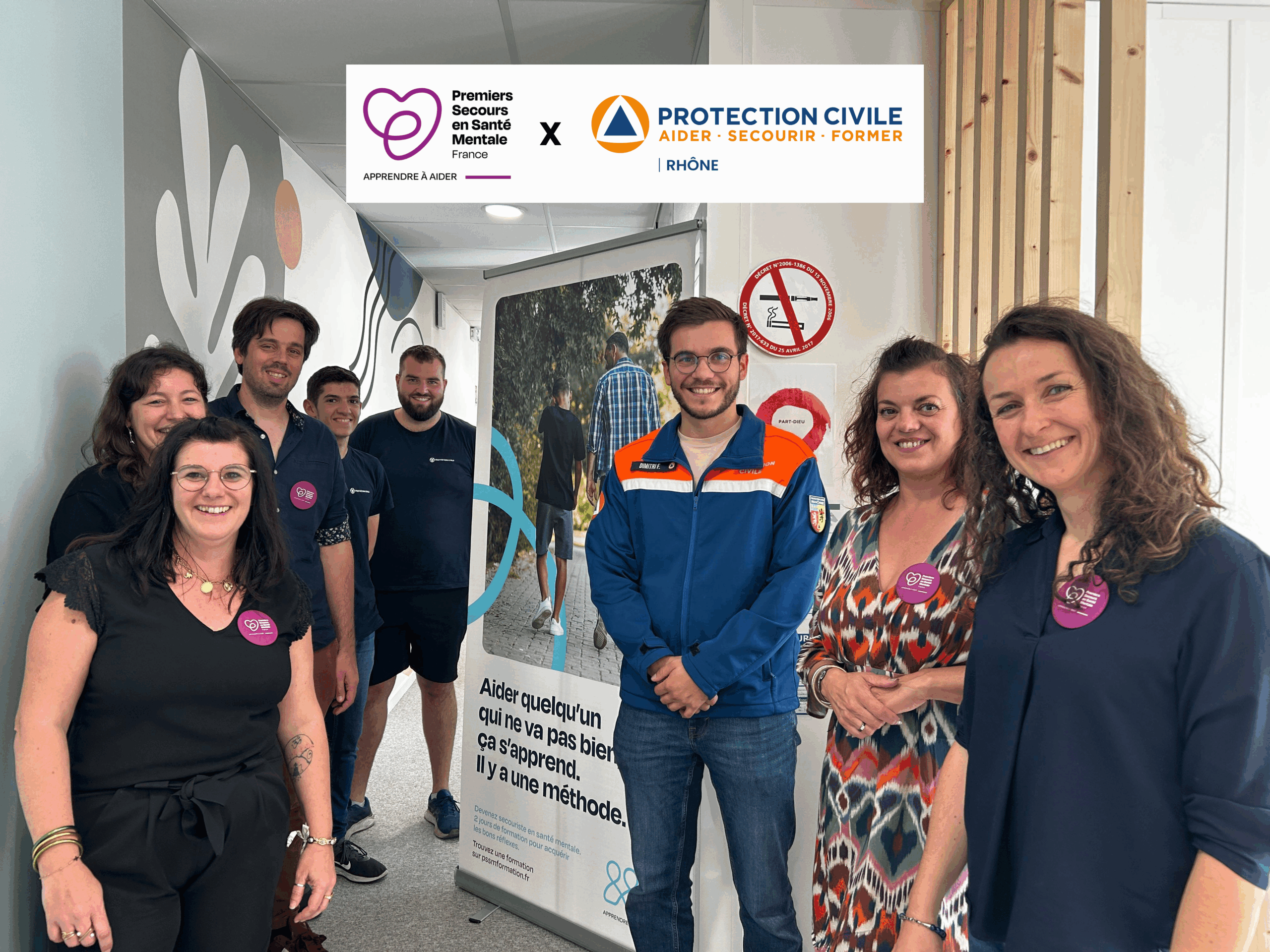 PSSM FRANCE et la Protection Civile Du Rhône